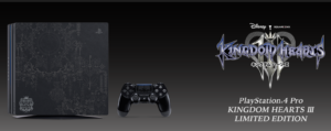 PlayStation4 Pro KINGDOM HEARTS III LIMITED EDITION 抽選販売