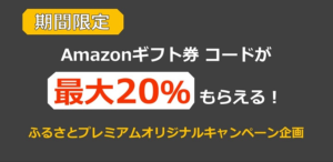 【ふるさと納税】 Amazonギフト券 最大20％がもらえるプレゼントキャンペーン